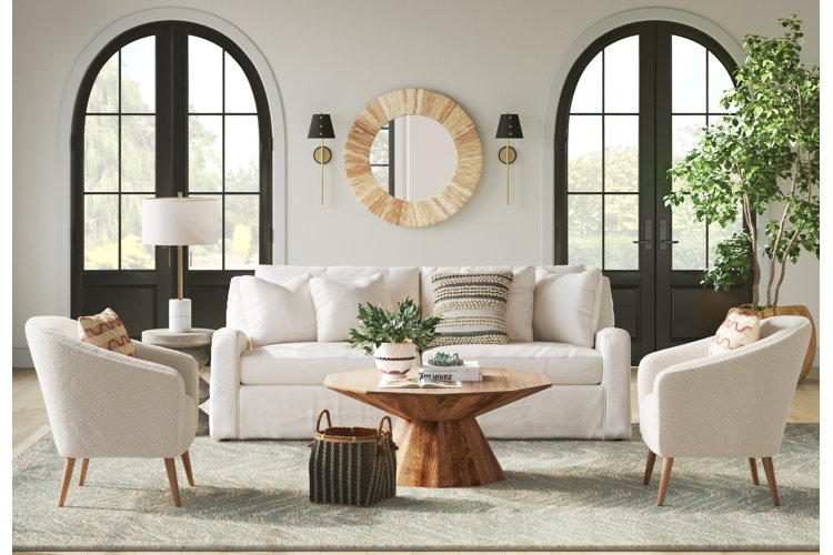 Accent chair discount with matching pillows